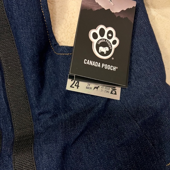 Canada Pooch dog Jean coat - Picture 5 of 5